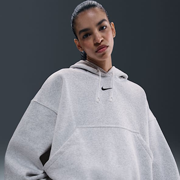 NIKE☆W FLEECE HOODIE Phoenix Fleece Bluzy i swetry. Nike PL